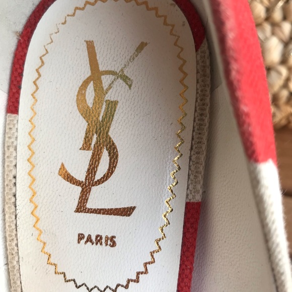 YSL Marimekko Collaboration Platform Size 9 in good preowned condition no flaws - Picture 8 of 8